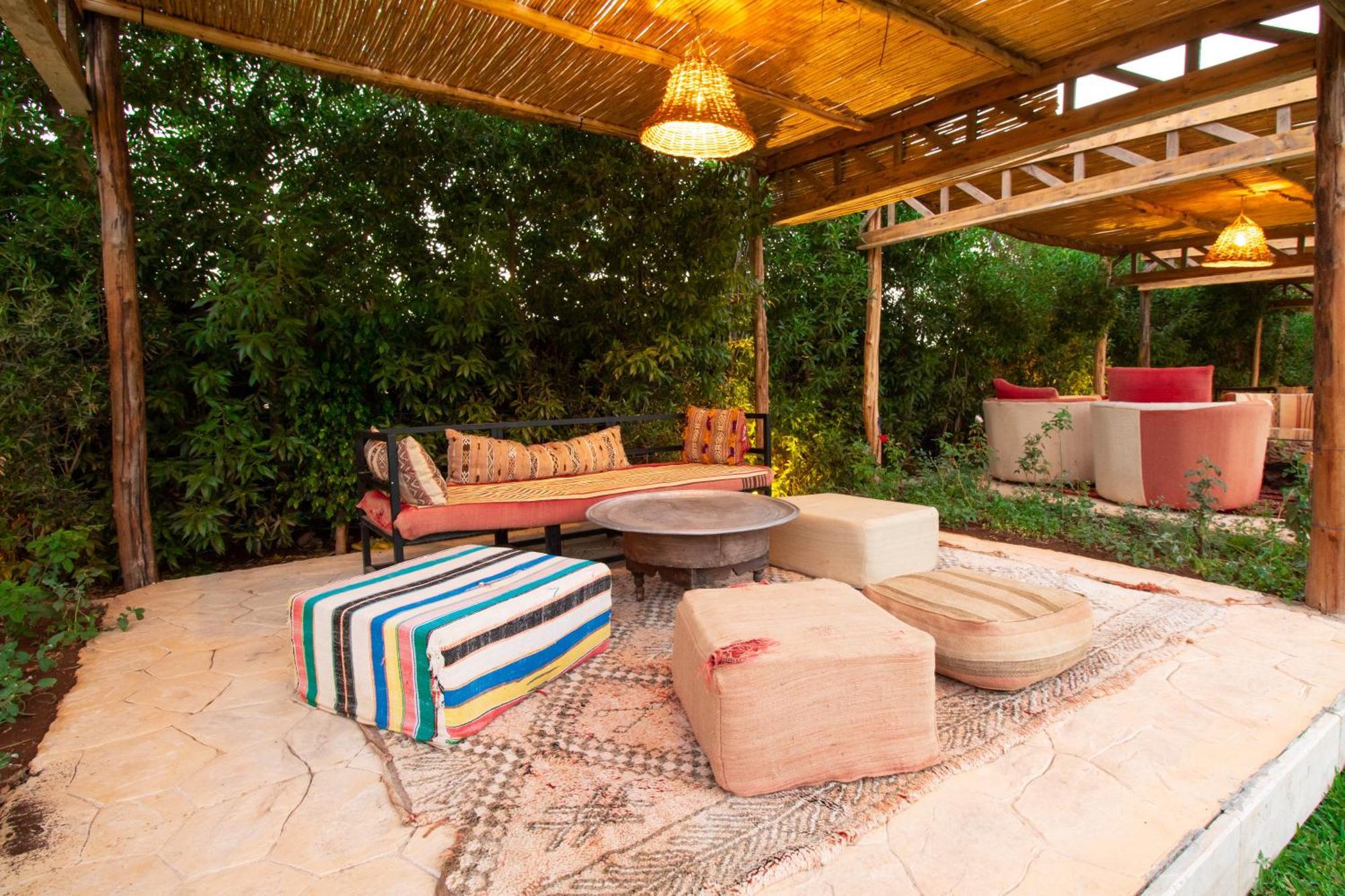 Вилла Bio Et Bois -Luxury Bio Farm- Мулай-Якуб Экстерьер фото