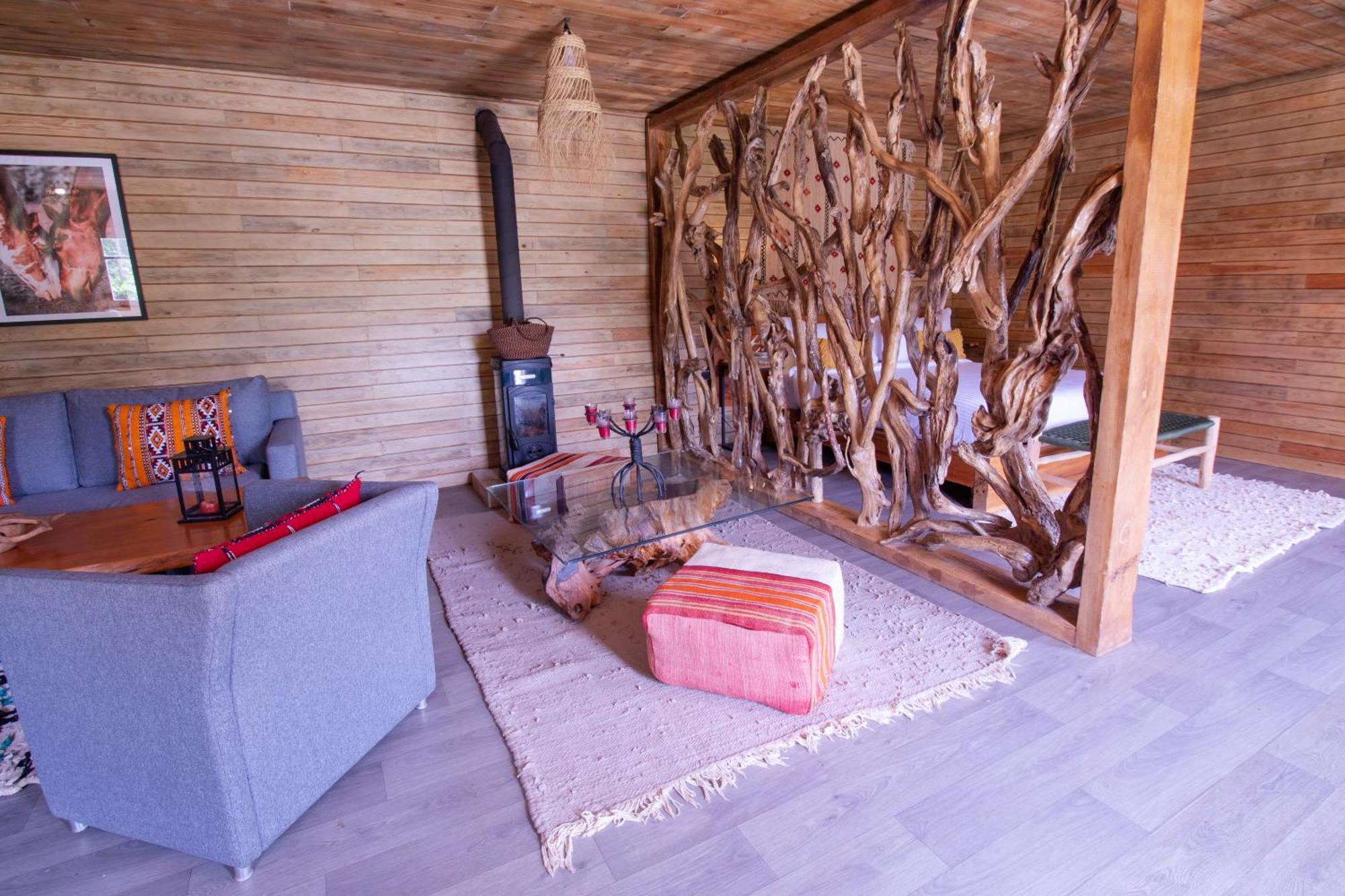 Вилла Bio Et Bois -Luxury Bio Farm- Мулай-Якуб Экстерьер фото