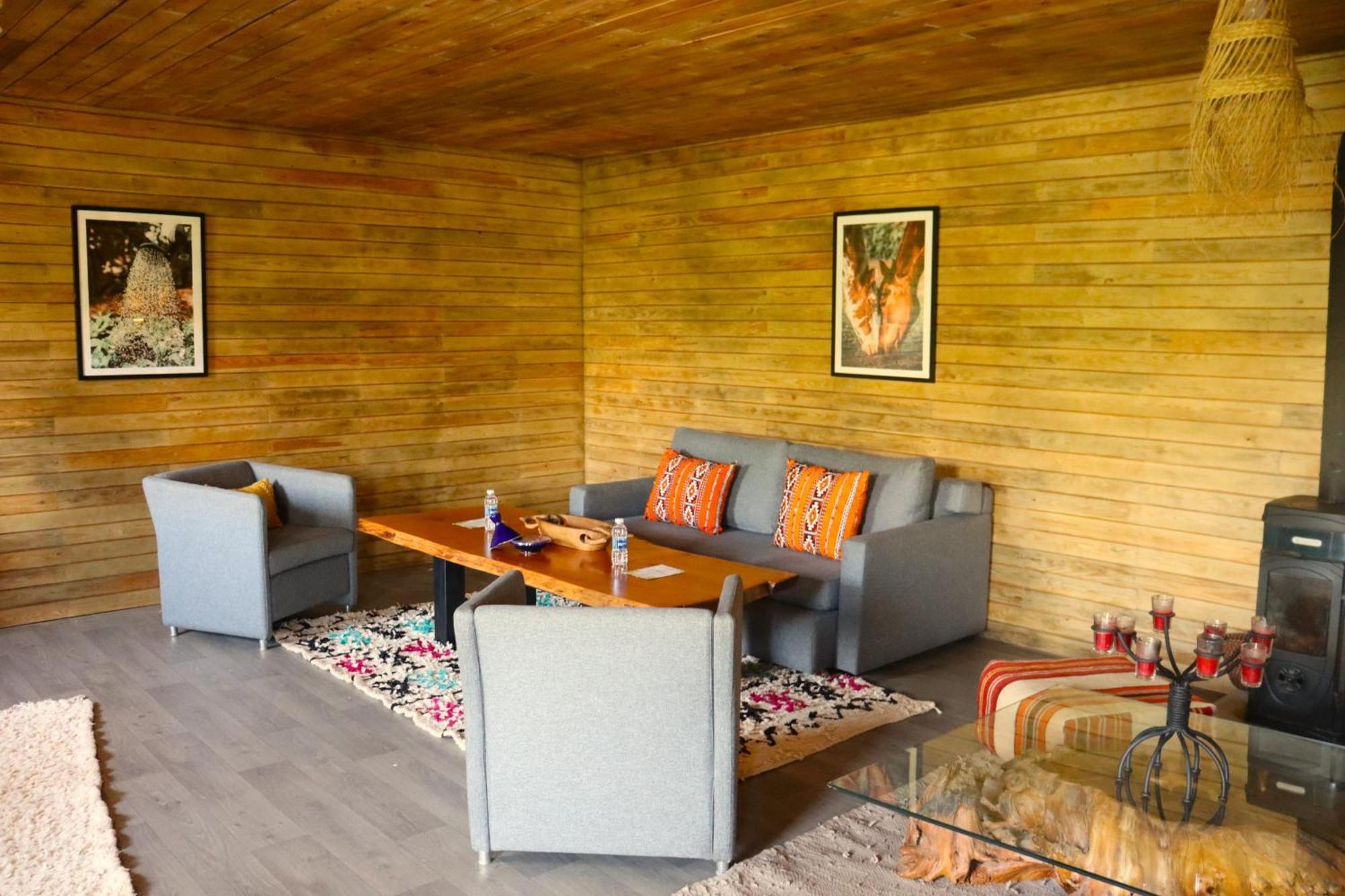 Вилла Bio Et Bois -Luxury Bio Farm- Мулай-Якуб Экстерьер фото